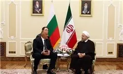 روحانی: از توسعه همکاریهای ایران و بلغارستان استقبال می کنیم