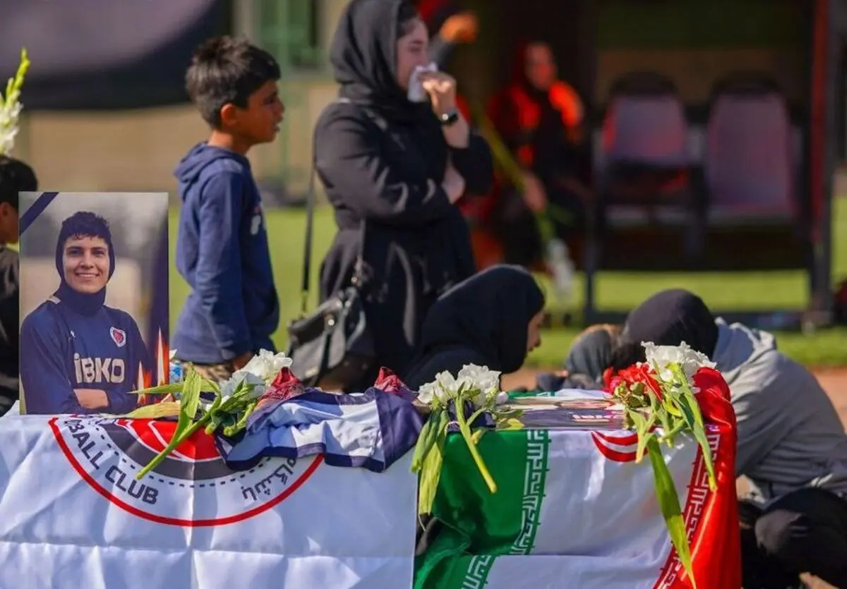 تلخ‌ترین لحظه در فوتبال در ایران +عکس