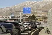 بازگشایی مسیر جنوب به شمال آزادراه تهران شمال و جاده چالوس
