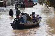 ببینید| امدادرسانی با قایق: سیستان و بلوچستان در محاصره سیل