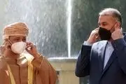 استقبال امیرعبداللهیان از وزیر خارجه عمان