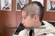 کوچک ترین اسیر فلسطینی که اشغالگران جمجمه اش را خُرد کردند+ فیلم 