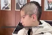 کوچک ترین اسیر فلسطینی که اشغالگران جمجمه اش را خُرد کردند+ فیلم