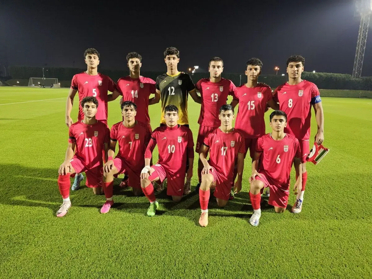 ایران ۰ - عراق ۱/ نوجوانان ایران به عراق باخت