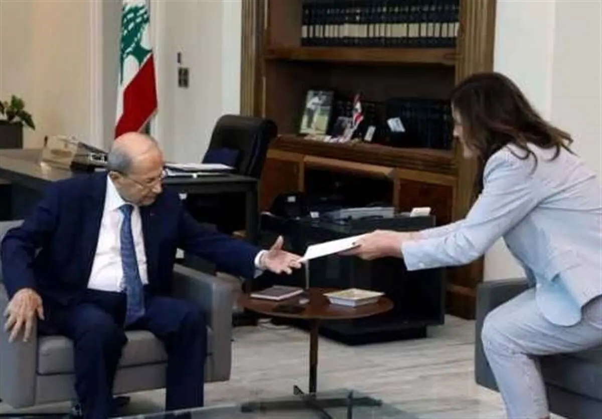 پیام مکتوب فرستاده آمریکا در پرونده مرزبندی تقدیم رئیس جمهور لبنان شد
