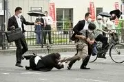 تصاویر لحظه دستگیری ضارب نخست‌ وزیر ژاپن