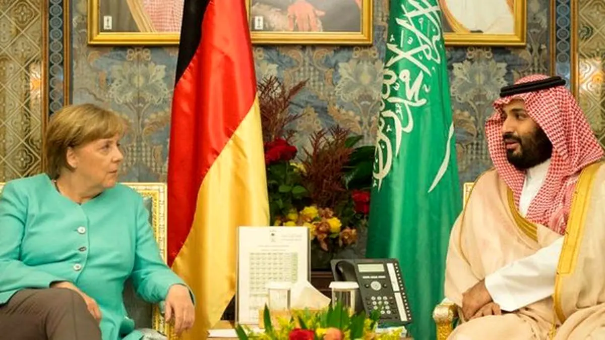 مرکل با ولیعهد و جانشین ولیعهد عربستان دیدار کرد