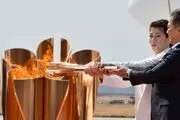 نگهداری مشعل المپیک توکیو 2020 در مکانی مخفی