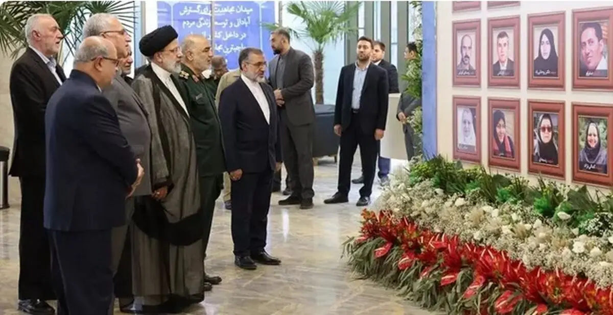 کلان بیمارستان غدیر با حضور رئیسی افتتاح شد 