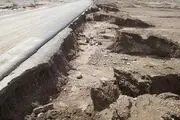 خسارت بارندگی و سیل به محورهای مواصلاتی اردکان