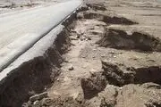 خسارت بارندگی و سیل به محورهای مواصلاتی اردکان