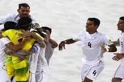 پیروزی پرگل ساحلی بازان ایران مقابل عمان 