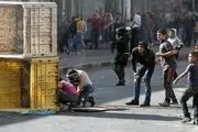 درگیری نظامیان اشغالگر با فلسطینیان در روز خشم