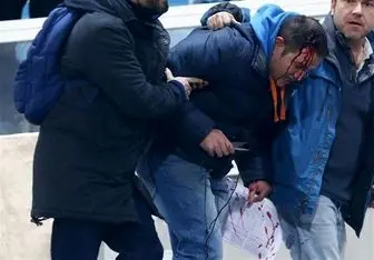 خبرنگار یونانی مجروح شد