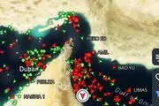 نتیجه اعتماد کویت به آمریکا؛ نفتکش کویتی همچنان می‌سوزد