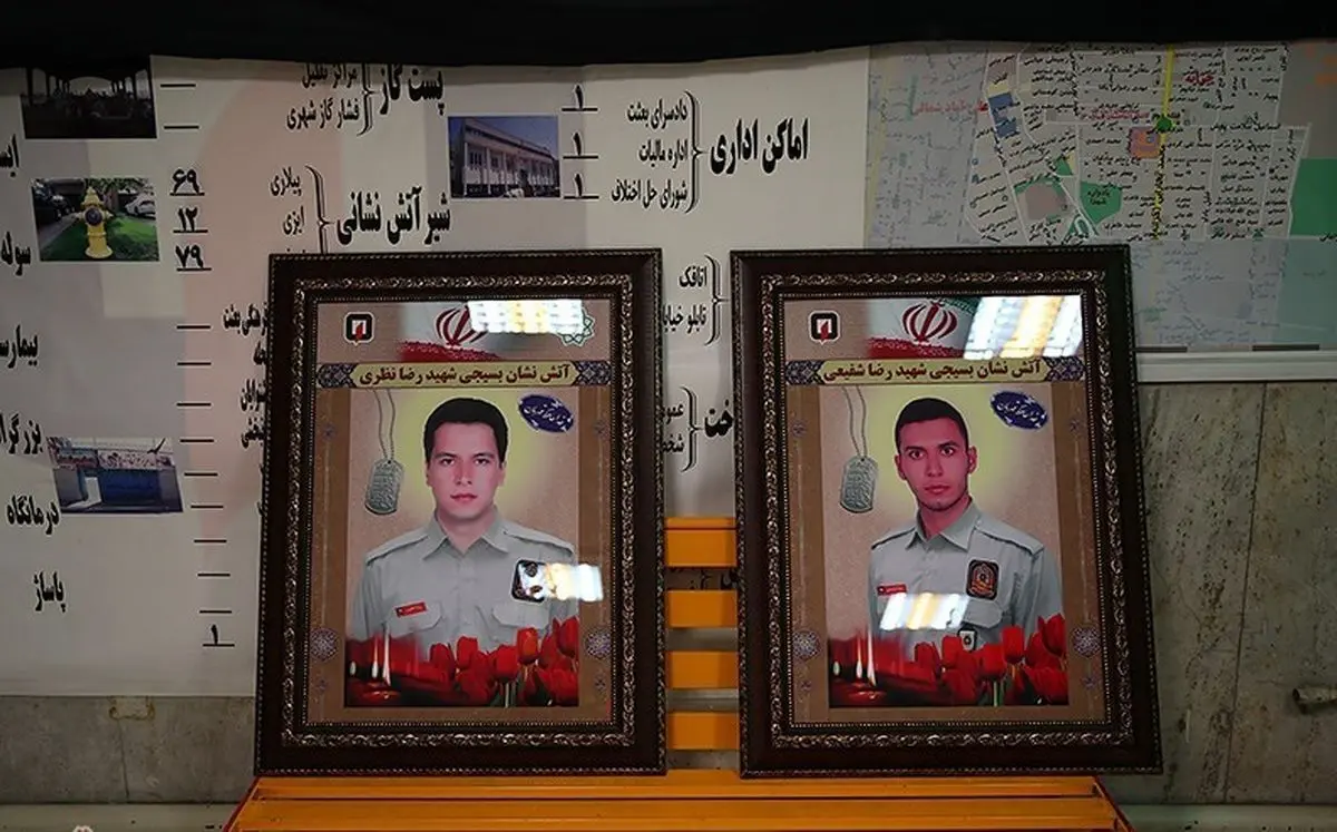 هویت ۴ آتش نشان دیگر حادثه پلاسکو مشخص شد