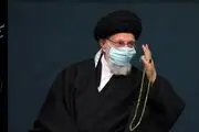 آخرین شب مراسم عزاداری ایام شهادت حضرت فاطمه (س) با حضور رهبر انقلاب برگزار شد 
