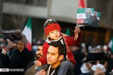 آئین تشییع «حاج قاسم سلیمانی »
