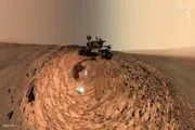 تصاویری دیدنی از سطح مریخ‎