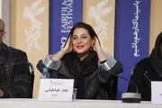 چهره خندان و متعجب «طناز طباطبایی» سوژه عکاسان شد/ عکس