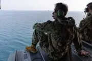 ادعای سنتکام درباره پرواز فرمانده این نیرو بر فراز تنگه هرمز