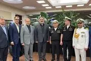 سفر فرمانده نیروی دریایی ارتش به روسیه