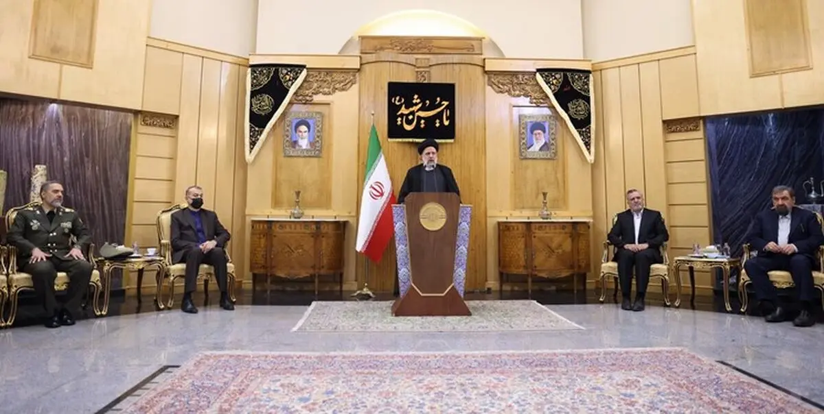 رئیسی: بدون لکنت از حق ملت بزرگ ایران دفاع می‌کنیم‌