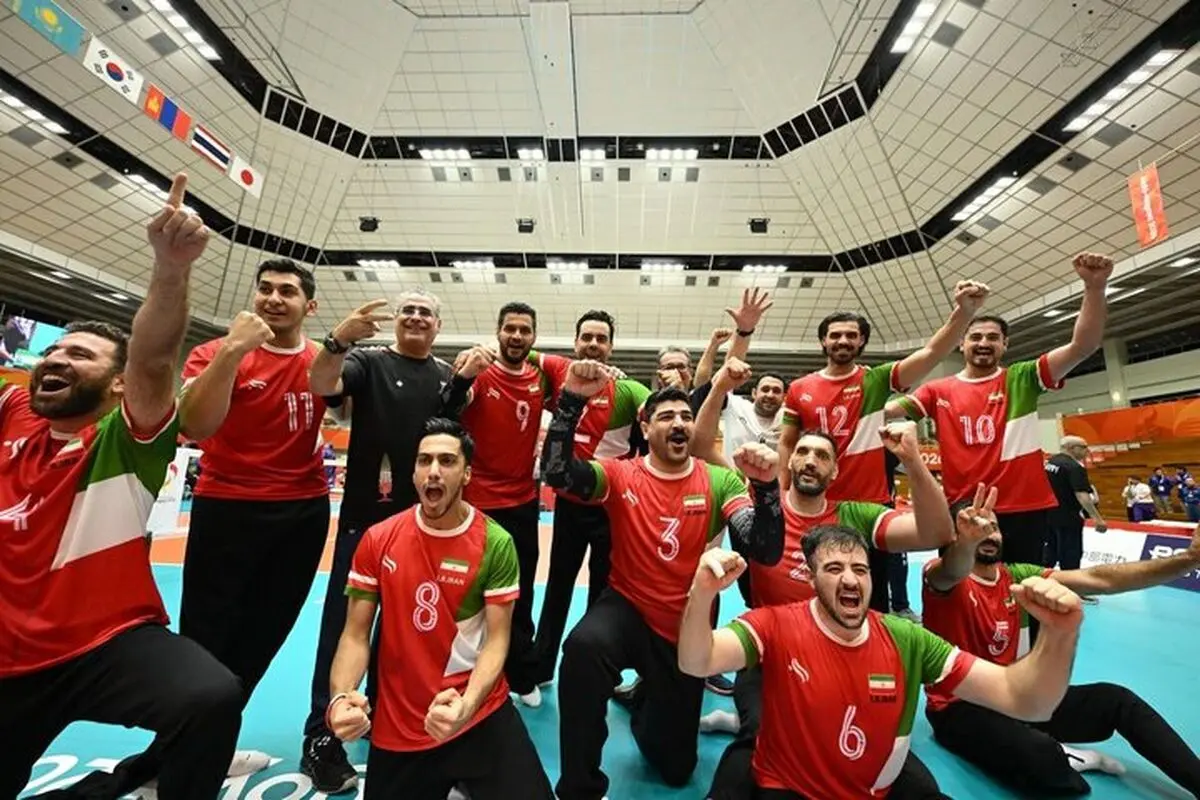 والیبال نشسته ایران قهرمان آسیا شد