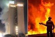 
آتش‌سوزی گسترده در این هتل معروف/ درگیری مدیران هتل با آتش‌نشانی!