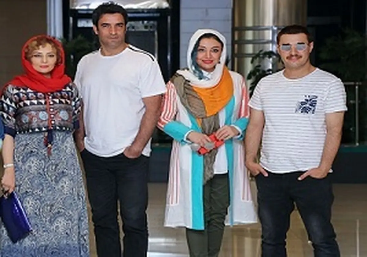 اکران خصوصی «آینه بغل» و یک جشن تولد