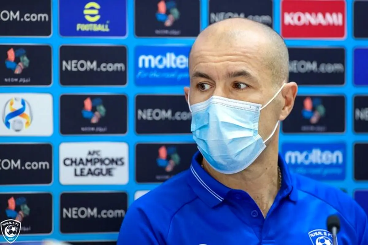 سرمربی الهلال به بازی با استقلال واکنش نشان داد