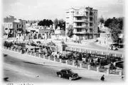 میدان فردوسی، 60سال قبل/ عکس