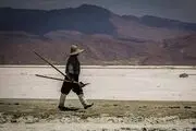برداشت نمک‌ را دیده‌اید؟/ گزارش تصویری