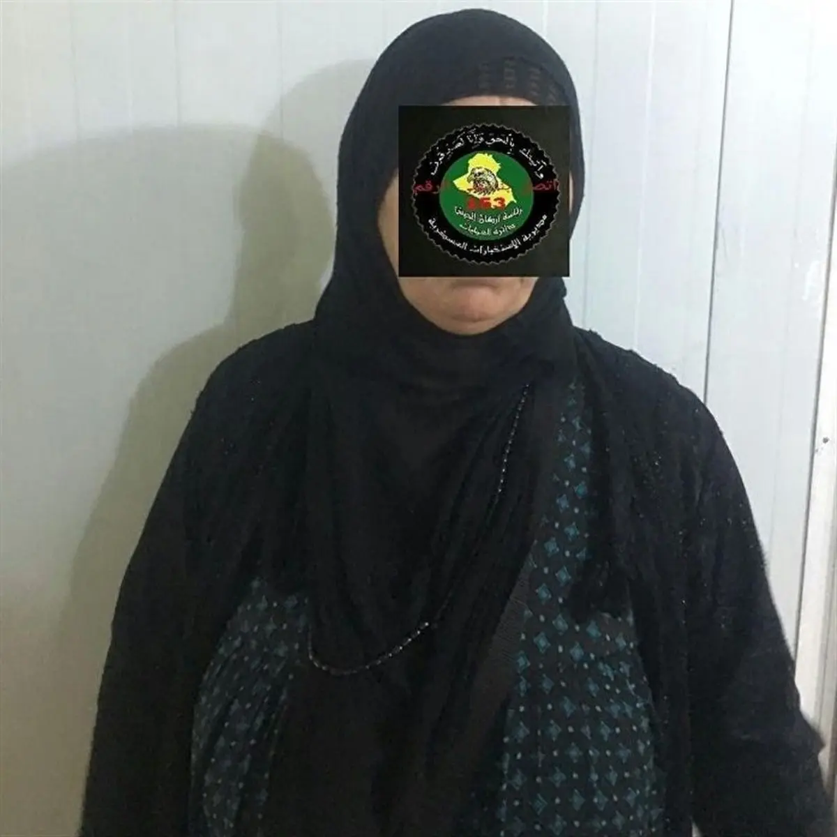 خطرناکترین زن داعشی در چنگ نیروهای عراقی