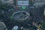  اجتماع باشکوه مردم تهران در روز میلاد رسول مهربانی‌ها/ اعلام انزجار تهرانی‎ها از آشوبگران 