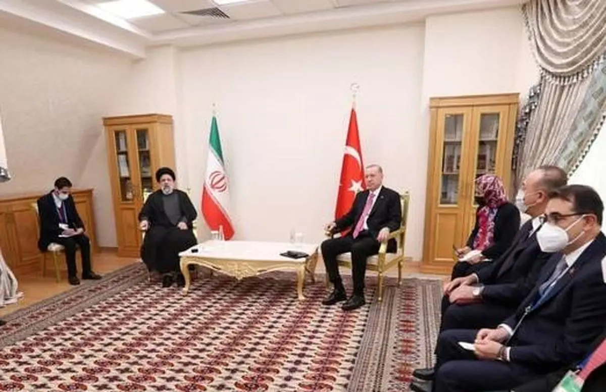 تصاویری از دیدار اردوغان با رئیسی
