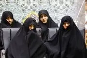 جمیله علم الهدی در مراسم چهل روز پس از شهادت رئیسی/عکس