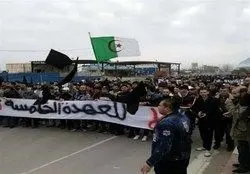 افزایش اعتراضات شهروندان الجزایر