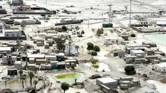 سیل به هزار روستا در جنوب سیستان و بلوچستان آسیب زد