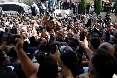 استقبال از اسرای آزاد شده فلسطینی از دریچه دوربین‌ها/گزارش تصویری