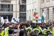 تظاهرات حامیان عمران خان در لندن