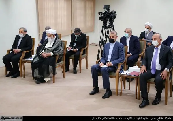 دیدار رئیس‌جمهور ترکیه با رهبر معظم انقلاب/گزارش تصویری