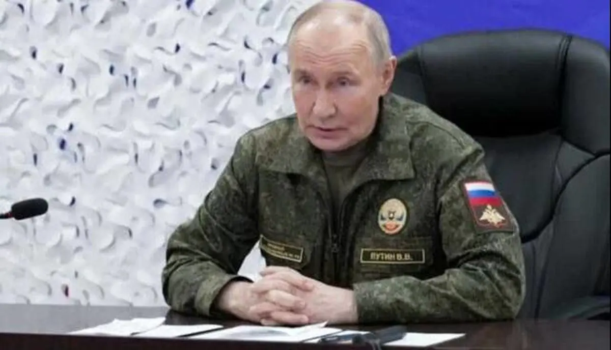 بازدید پوتین از مقر فرماندهی عملیات نظامی ویژه