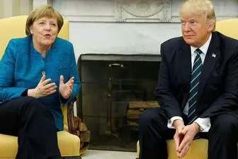 ترامپ با صدراعظم آلمان دیدار کرد