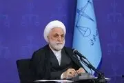 محسنی اژه‌ای در منزل شهید رئیسی
