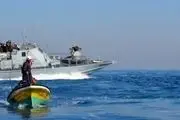  تیراندازی شناورهای اسرائیلی به قایق‌های فلسطینی 