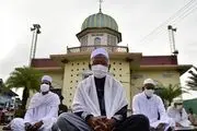 نماز عید فطر در جهان در سایه کرونا/ گزارش تصویری