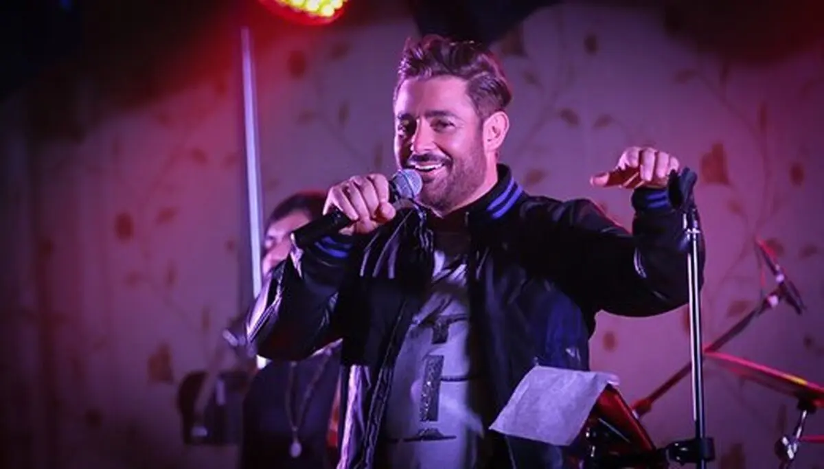 کودک معروف اینستاگرام در آغوش «رضا گلزار» /عکس