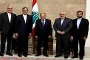 دیدار جابری‌انصاری با میشل عون 