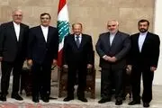 دیدار جابری‌انصاری با میشل عون 